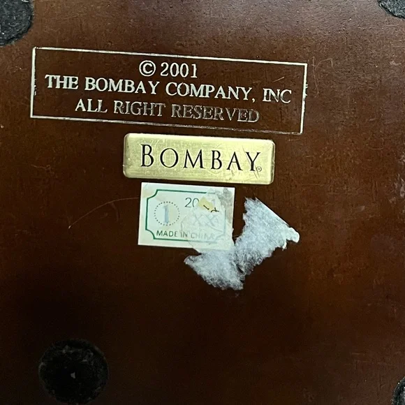 The Bombay Company Vintage Stacked Swivel Drawer Wooden Jewelry/Trinket Box - Picture 13 of 13